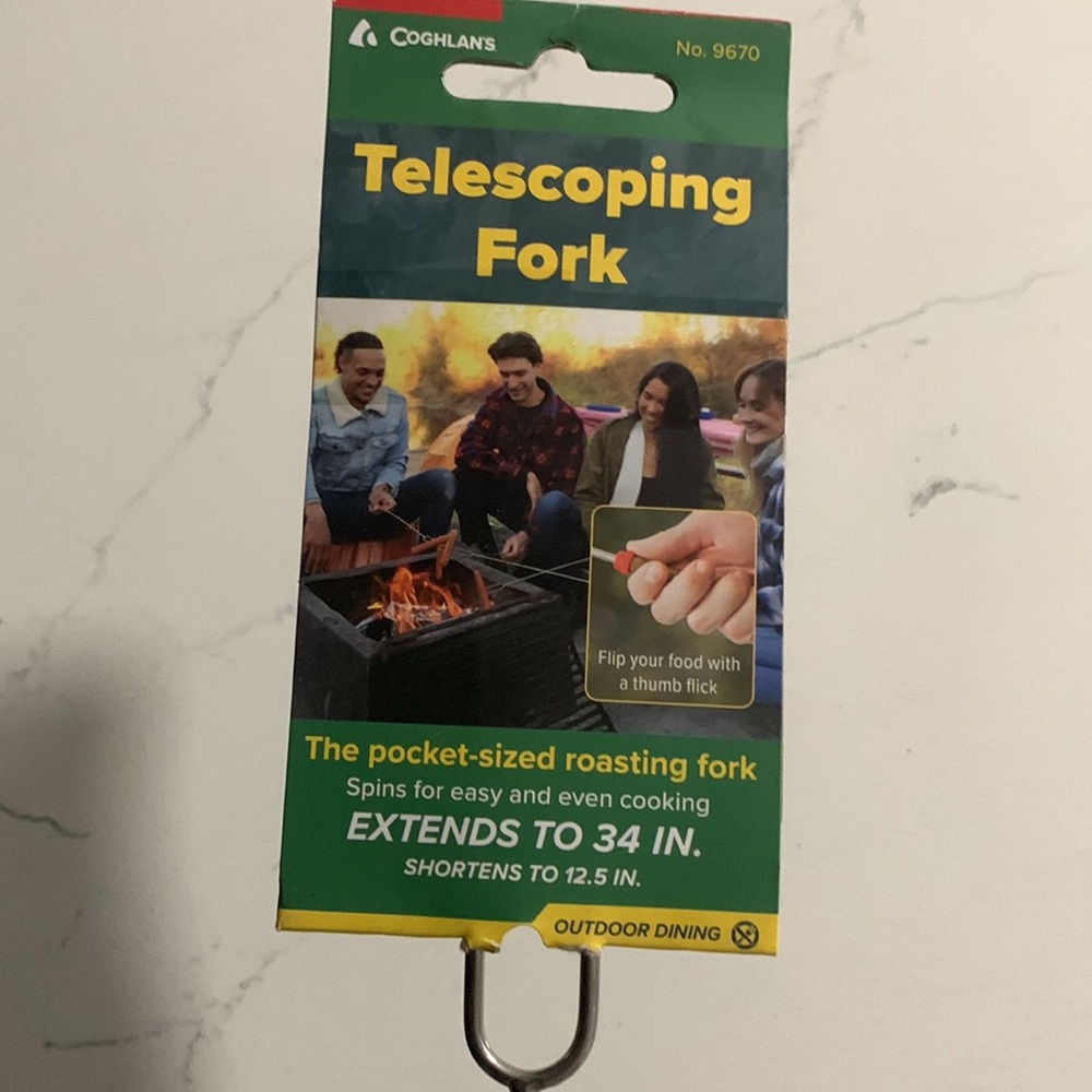 5/$25 NWT Roasting fork for camping! - Picture 2 of 2